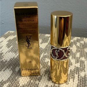 Yves Saint Laurent Rouge Volupté Shine #88 in Rose Nu. .011 oz full size